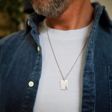 Lade das Bild in den Galerie-Viewer, Initialen Halskette Herren