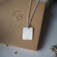 Lade das Bild in den Galerie-Viewer, Initialen Halskette Herren