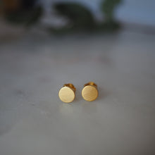 Lade das Bild in den Galerie-Viewer, Ohrringe mit 750er Gold vergoldet