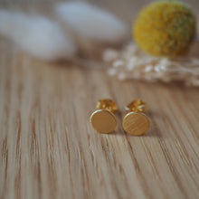 Lade das Bild in den Galerie-Viewer, Ohrringe mit 750er Gold vergoldet