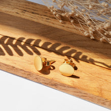 Lade das Bild in den Galerie-Viewer, Ohrringe mit 750er Gold vergoldet
